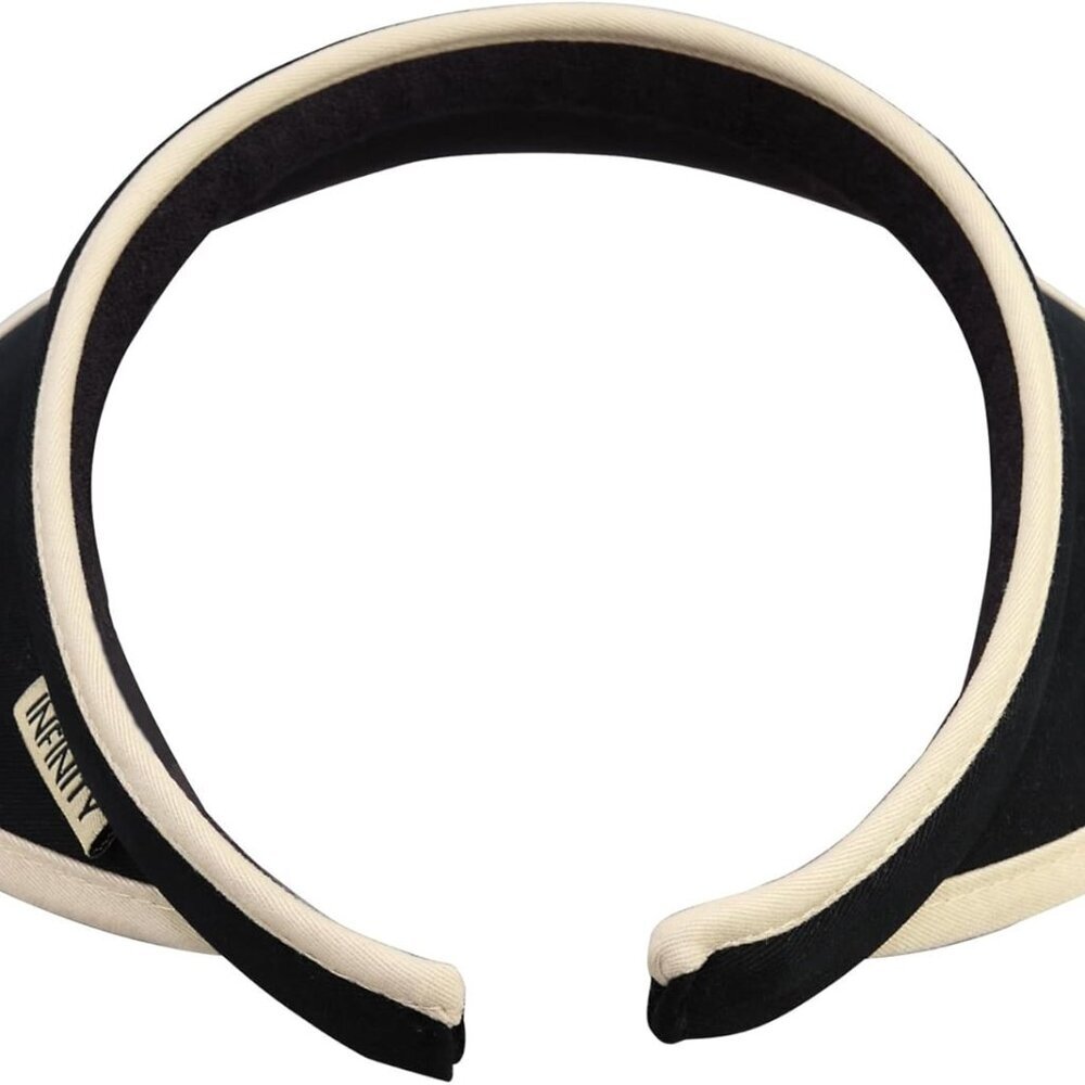 Women's Brushed Cotton Clip-On Visor - Picture 2 of 2